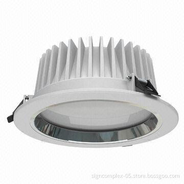 30W LED Downlight with Professionally Treated Die-casting Alloy Housing and 5730 SMD LEDs